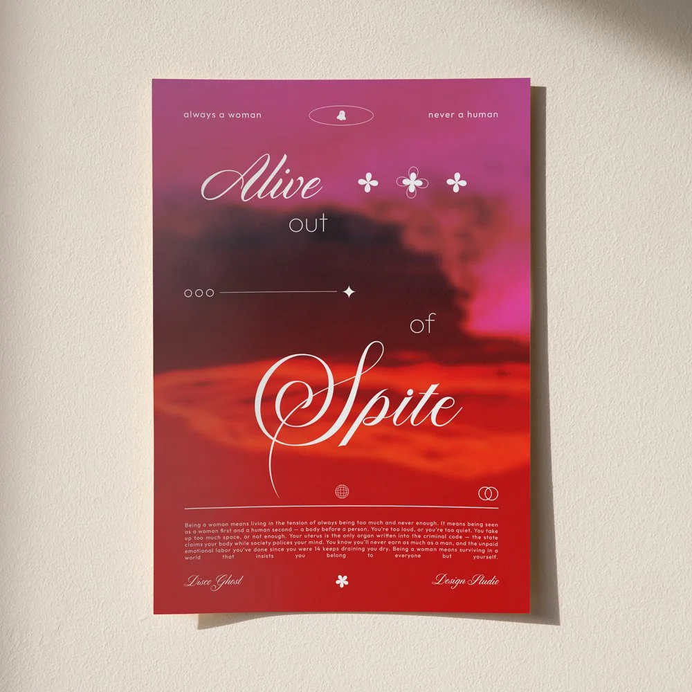 Alive out of spite – DINA5 Print