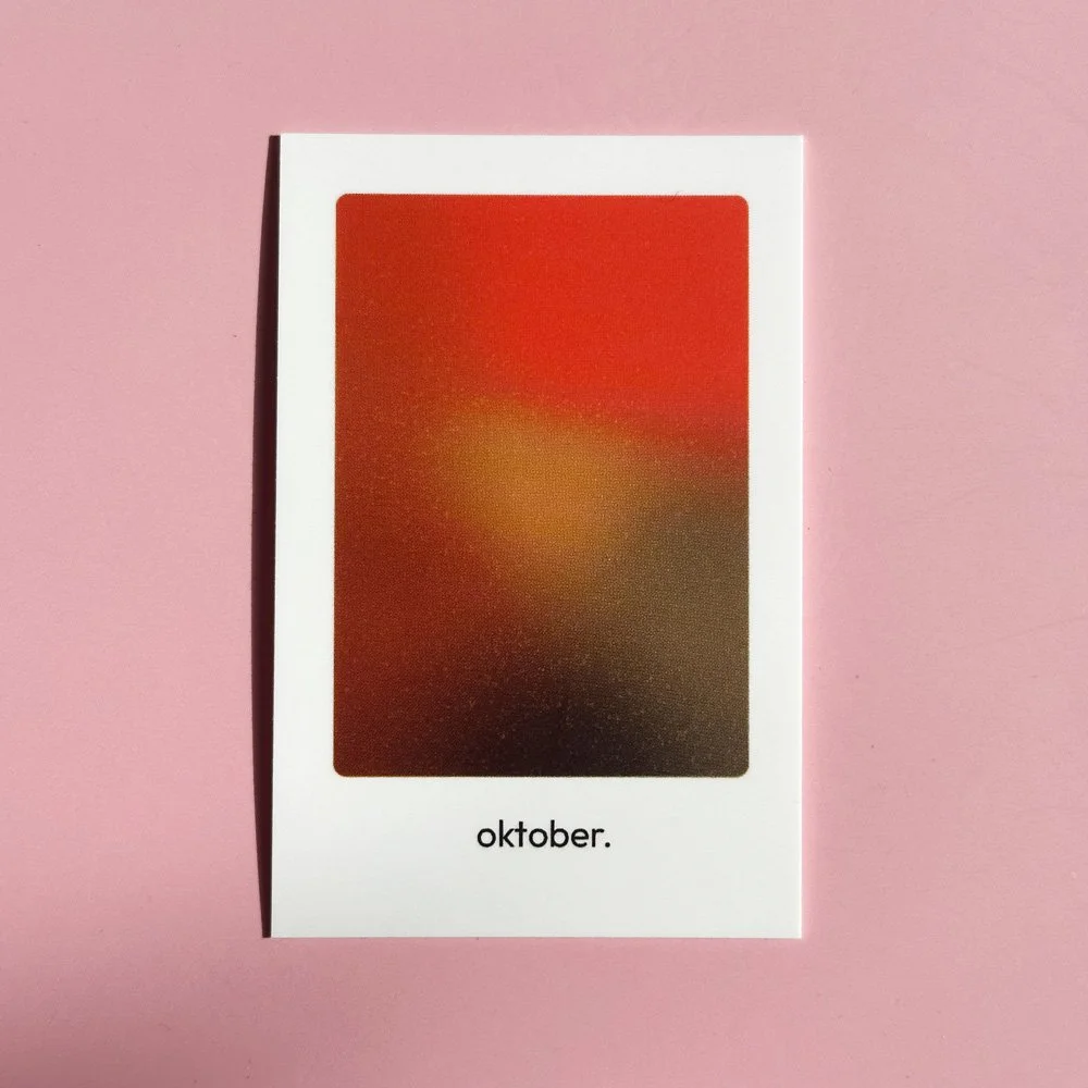 Oktober Lesezeichen – Ghost Post Club Oktober 2025