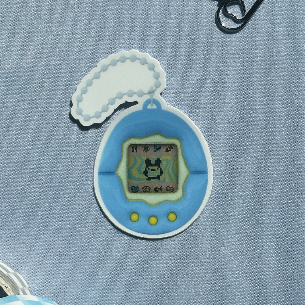 Blue Tamagotchi – Sticker