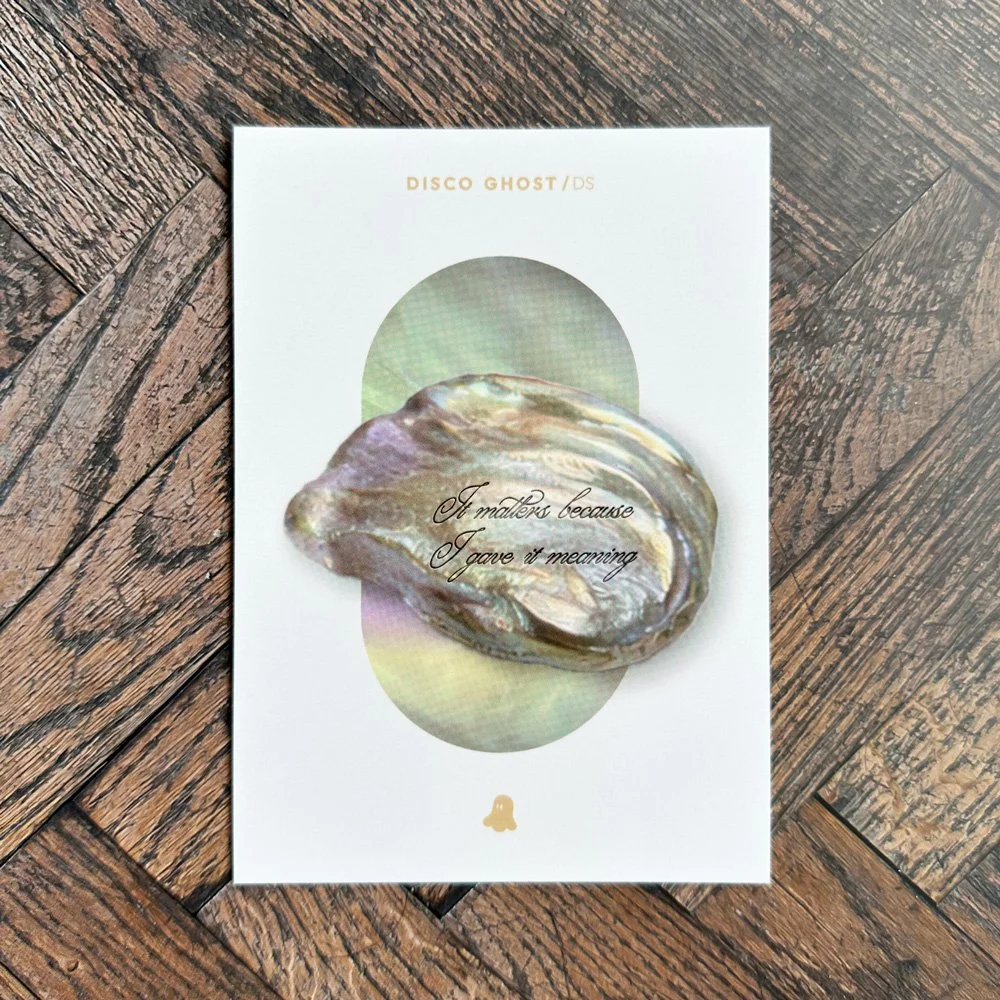 It matters because I gave it meaning – Mini Print