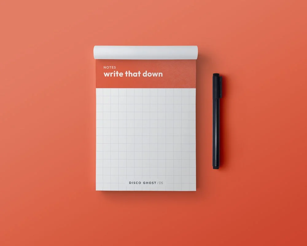 Write that down – Notizblock