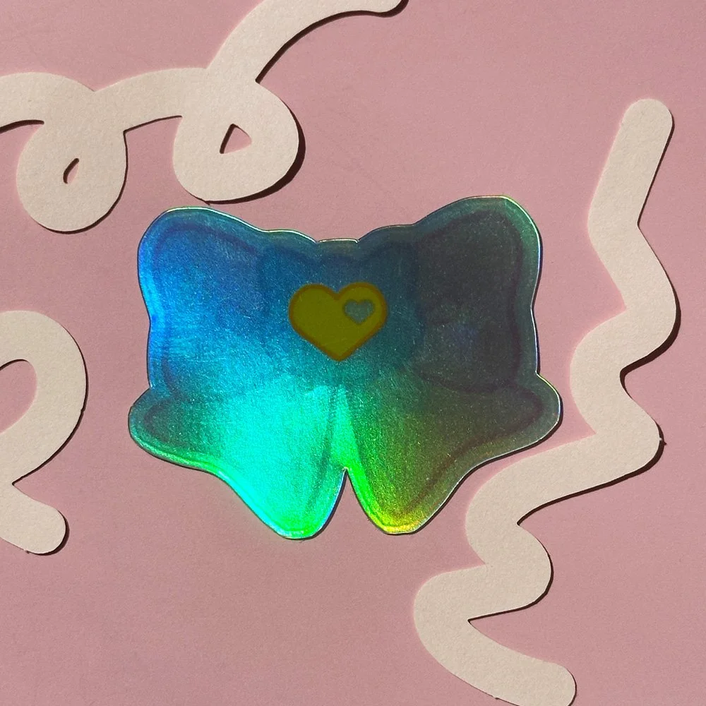 Kitty bow – Sticker