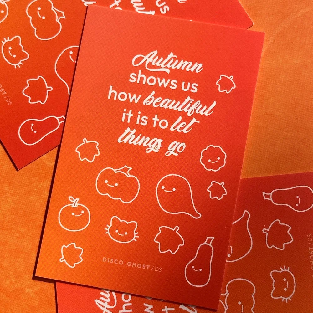 Autumn Micro Print – Ghost Post Club October 2025