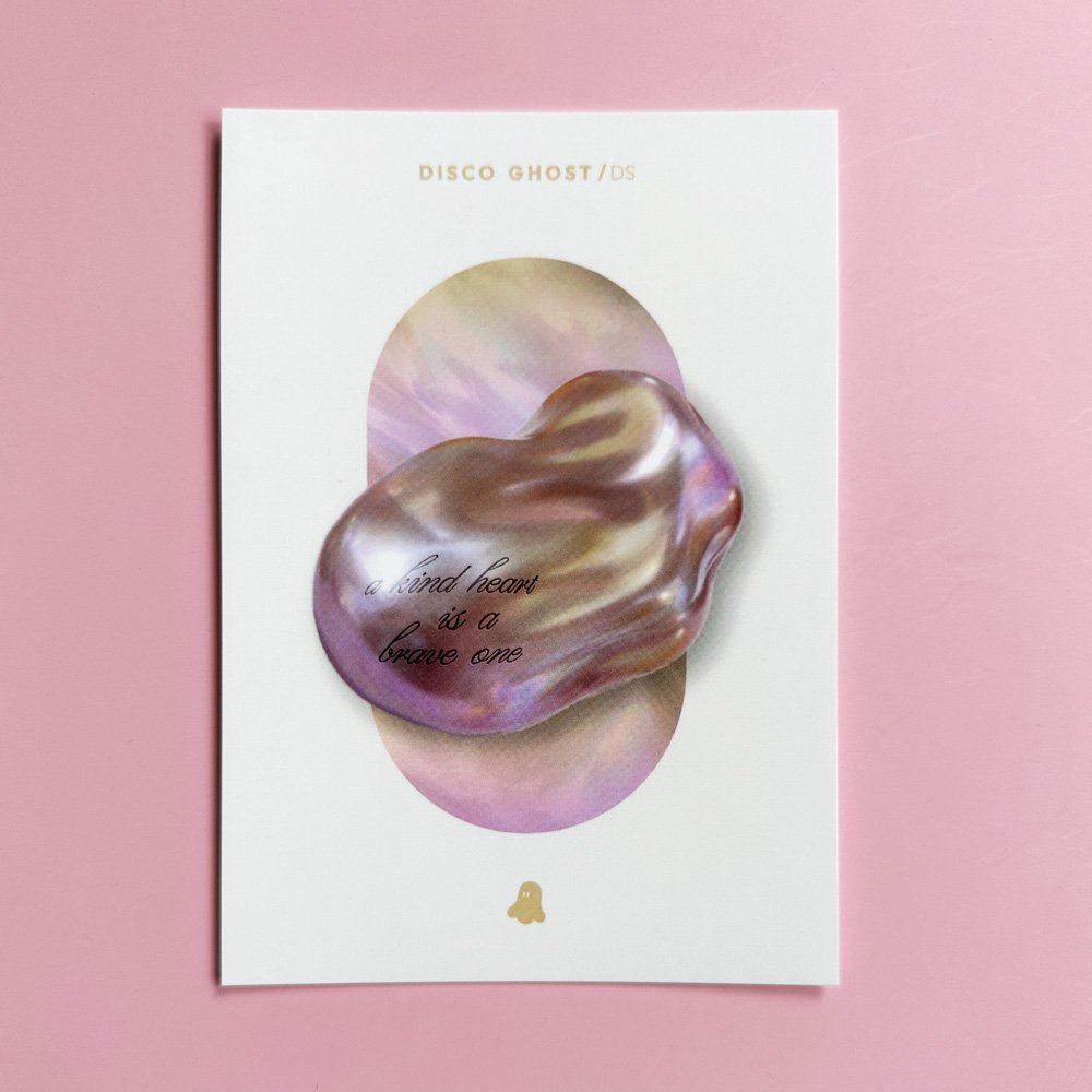A kind heart is a brave one – Mini Print
