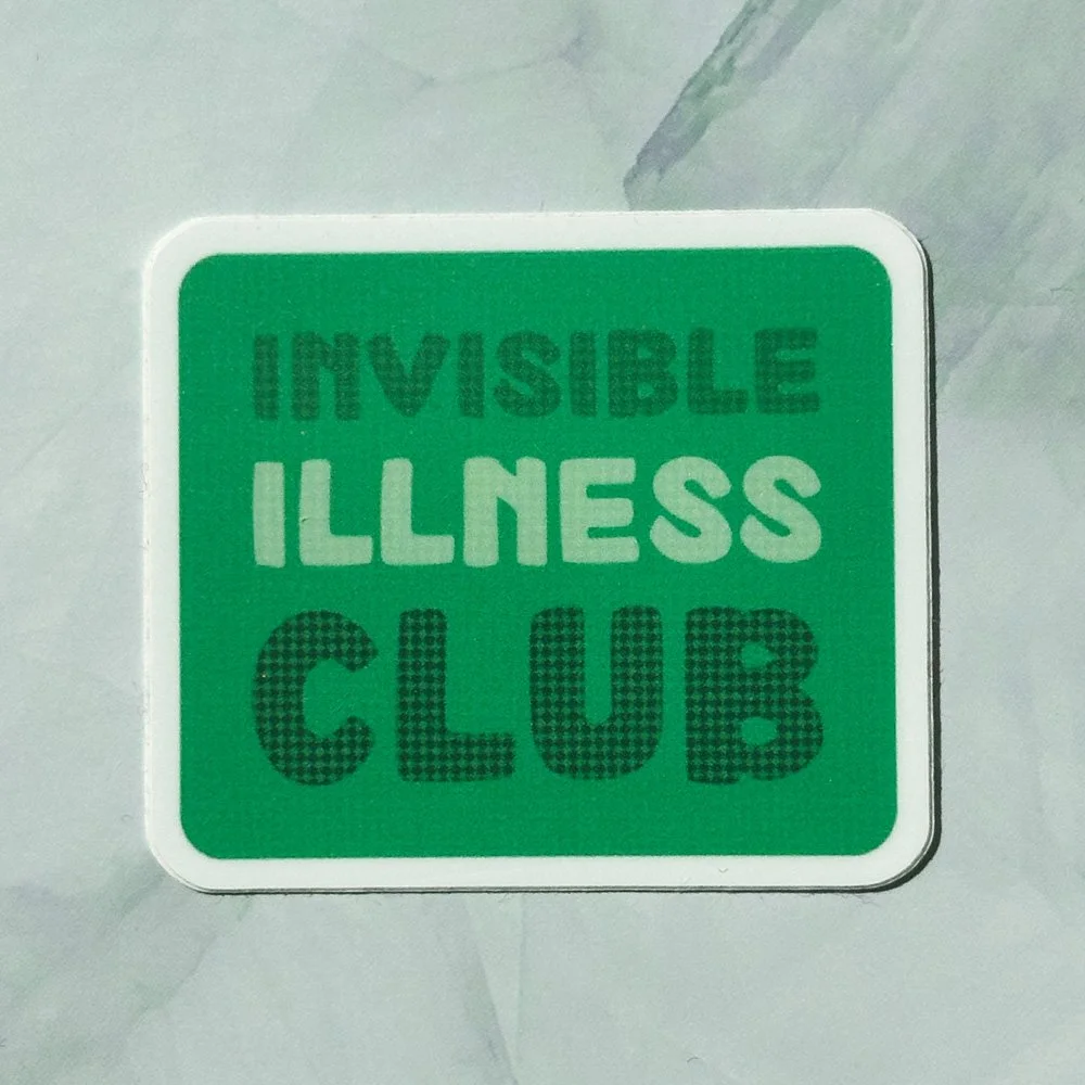 Invisible illness club – Sticker