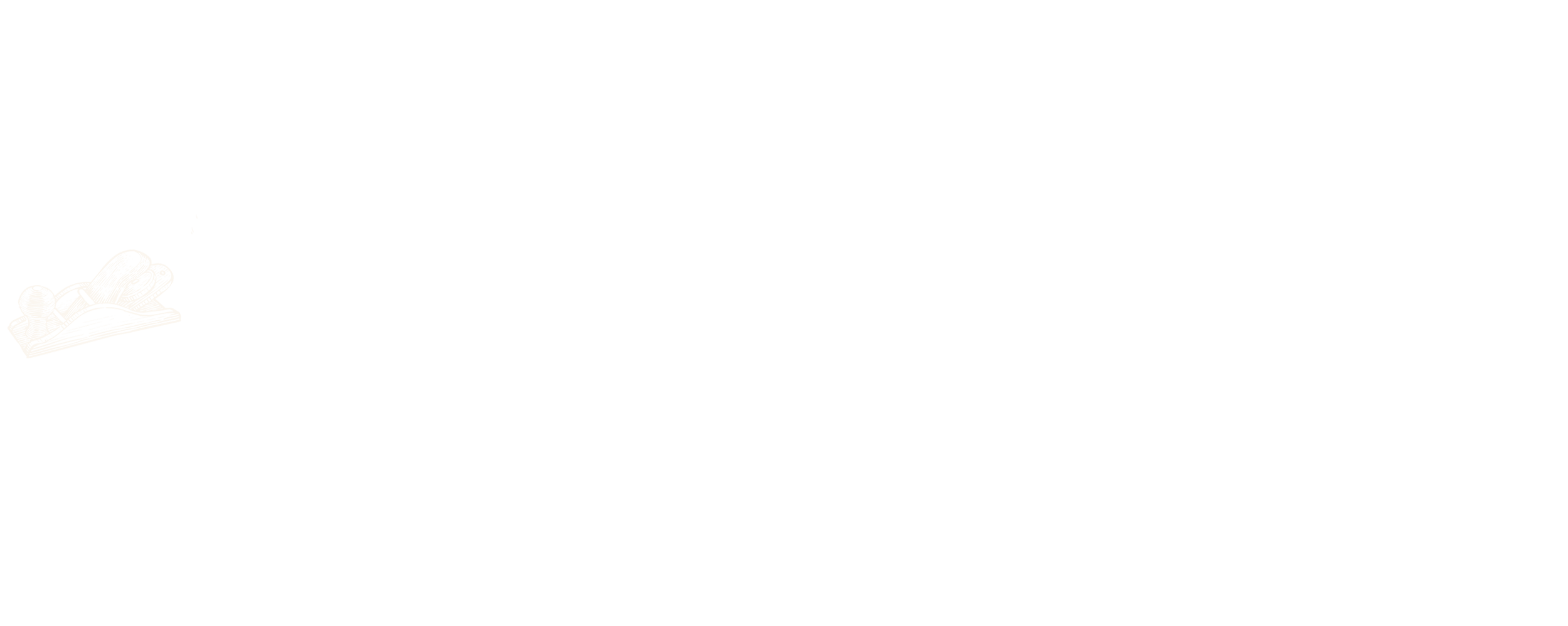 Black and white logo featuring a stack of fries with a line extending to the right.
