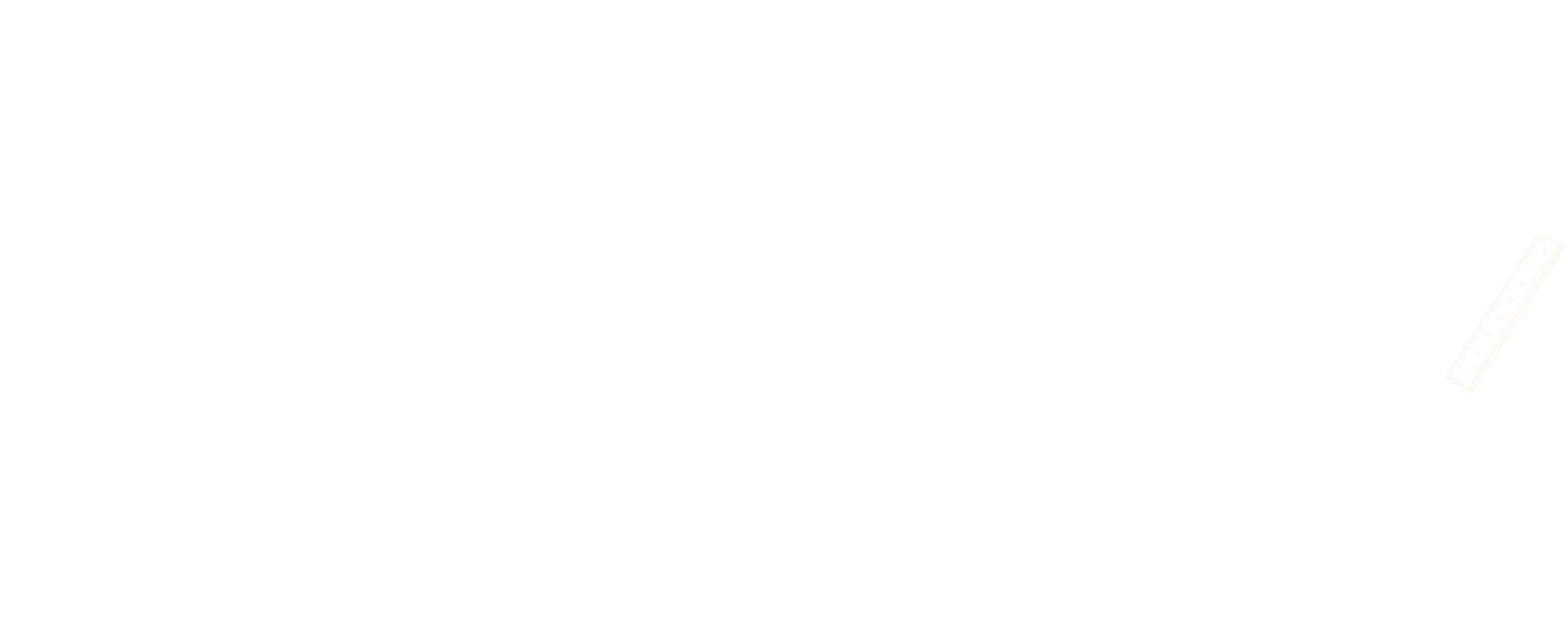 Line graph showing a linear relationship with a ruler placed on the right side, indicating measurement or scale.