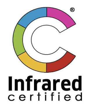 Colorful 'C' logo with the words 'Infrared Certified' underneath.