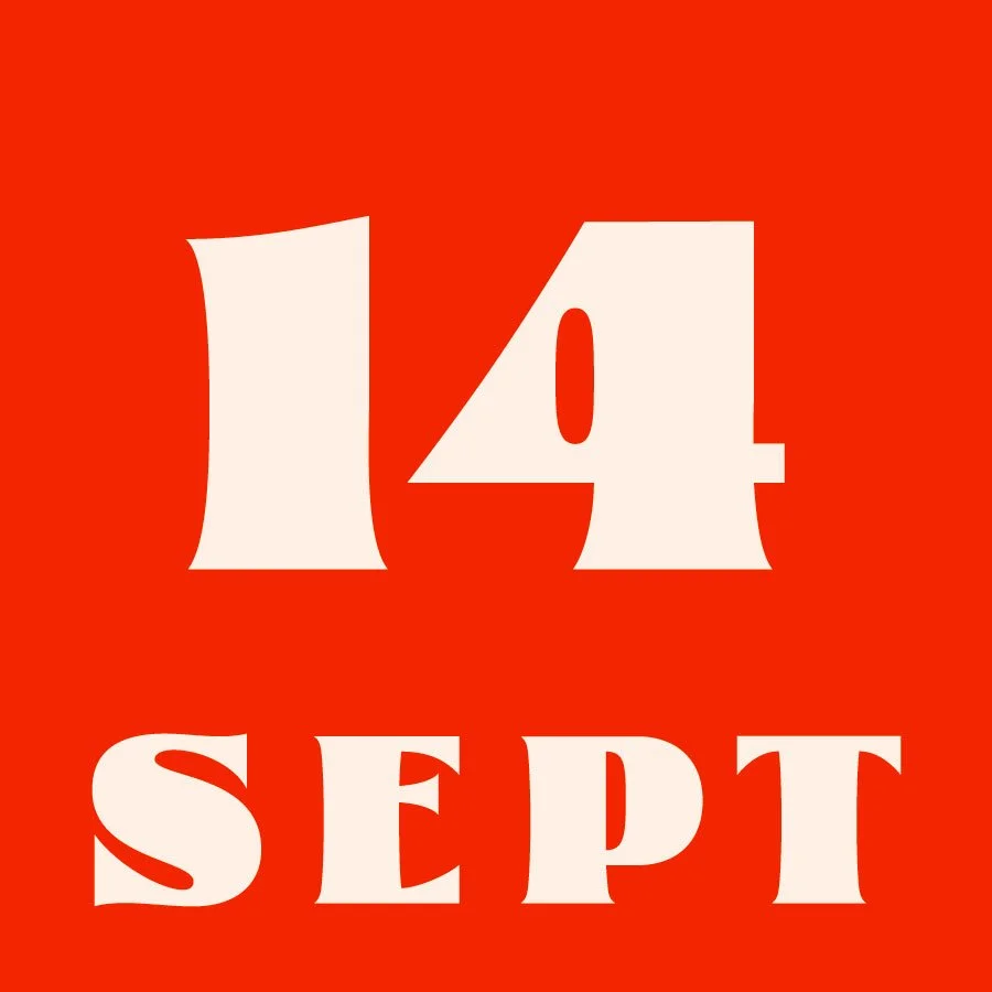 14 September | Main Meeting