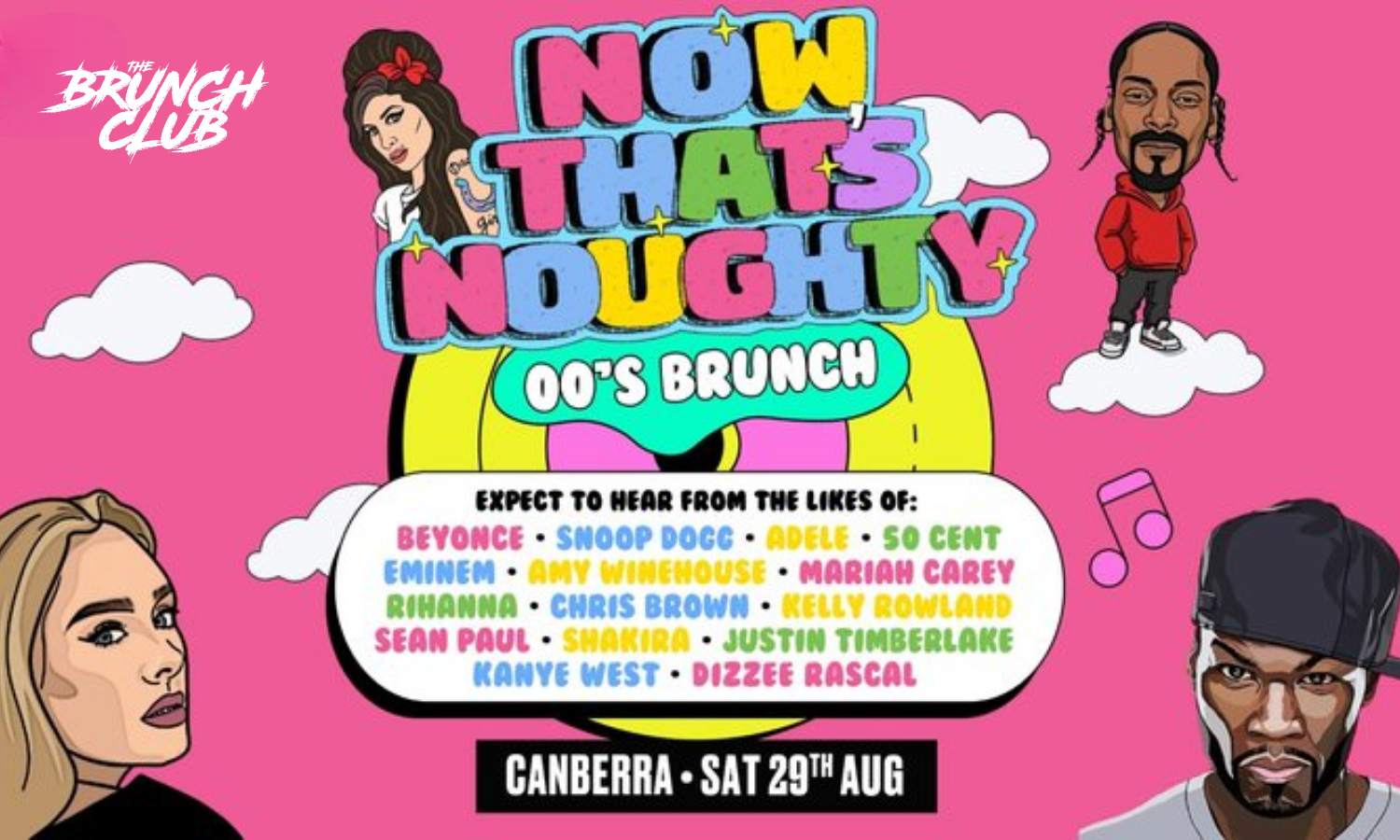 Now That's Noughty 00's Bottomless Brunch