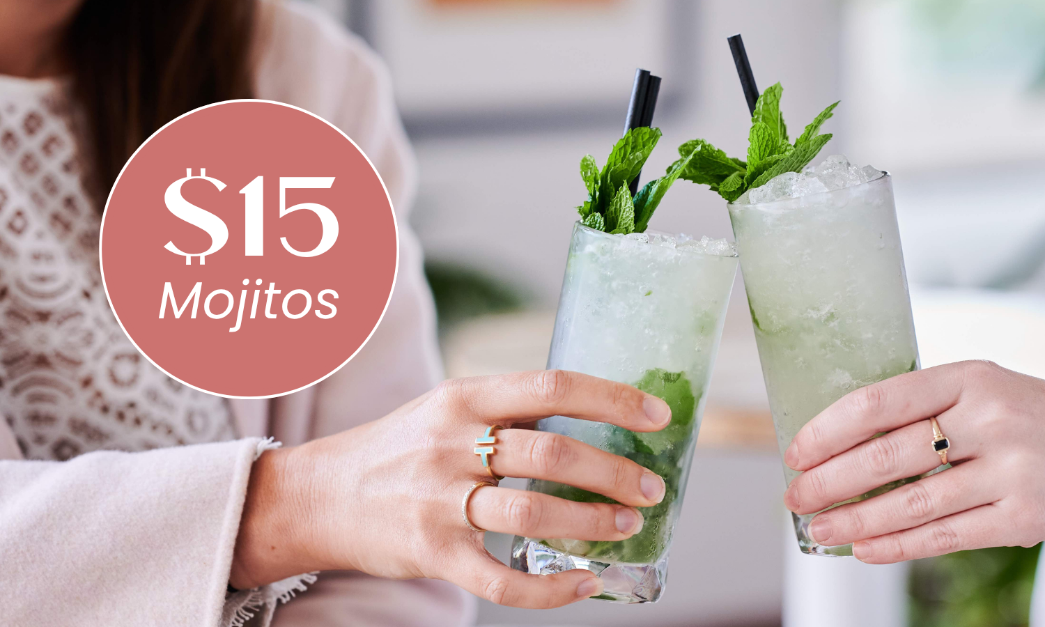 $15 Mojitos