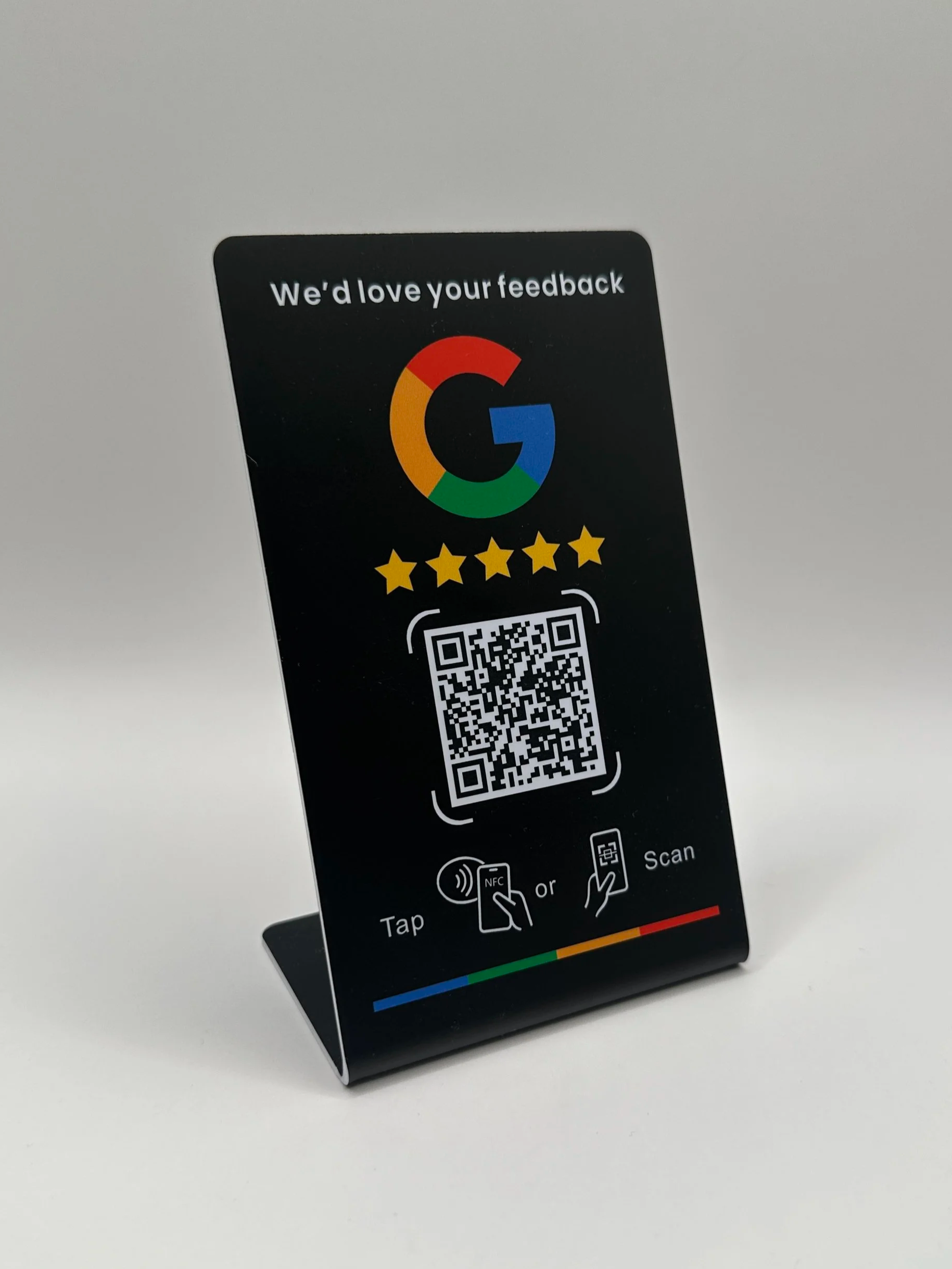 NFC & QR-CODE AUFSTELLER