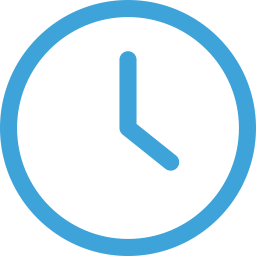 A clock showing the time as 3:00.