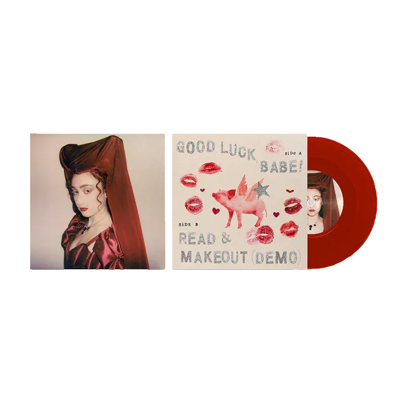Good Luck, Babe!/Read & Makeout (Demo) -Vinyl, 7", Red