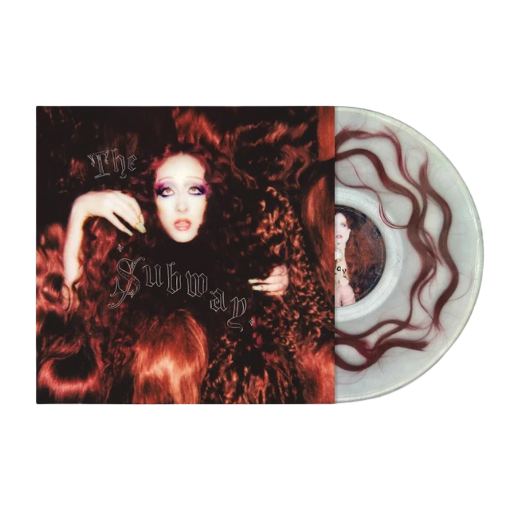 The Subway/I Hate It Here (Demo) - Blood Records Exclusive Vinyl, 12", Clear With Red Hair-Filled (limited to 10.000)