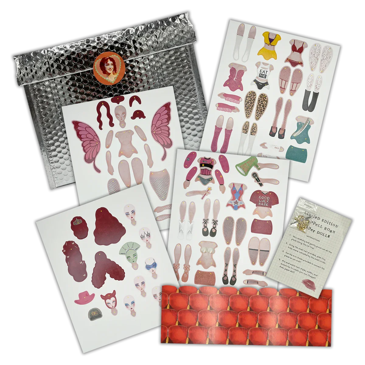 Limited-Edition Paper Dolls LA Pop Up