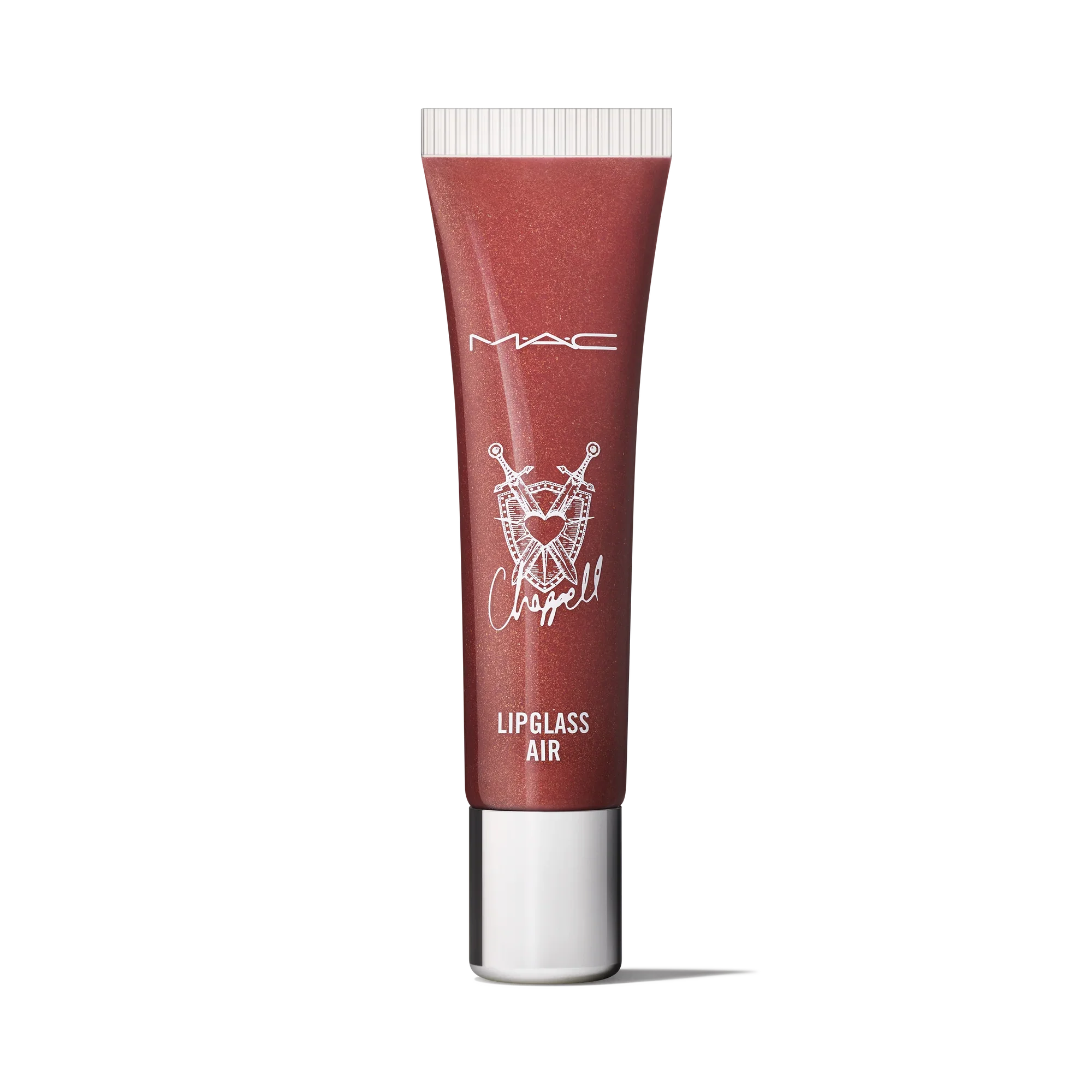 MAC viva la glam x chappell roan Lipglass Air Non-Sticky Gloss in Damnsel 