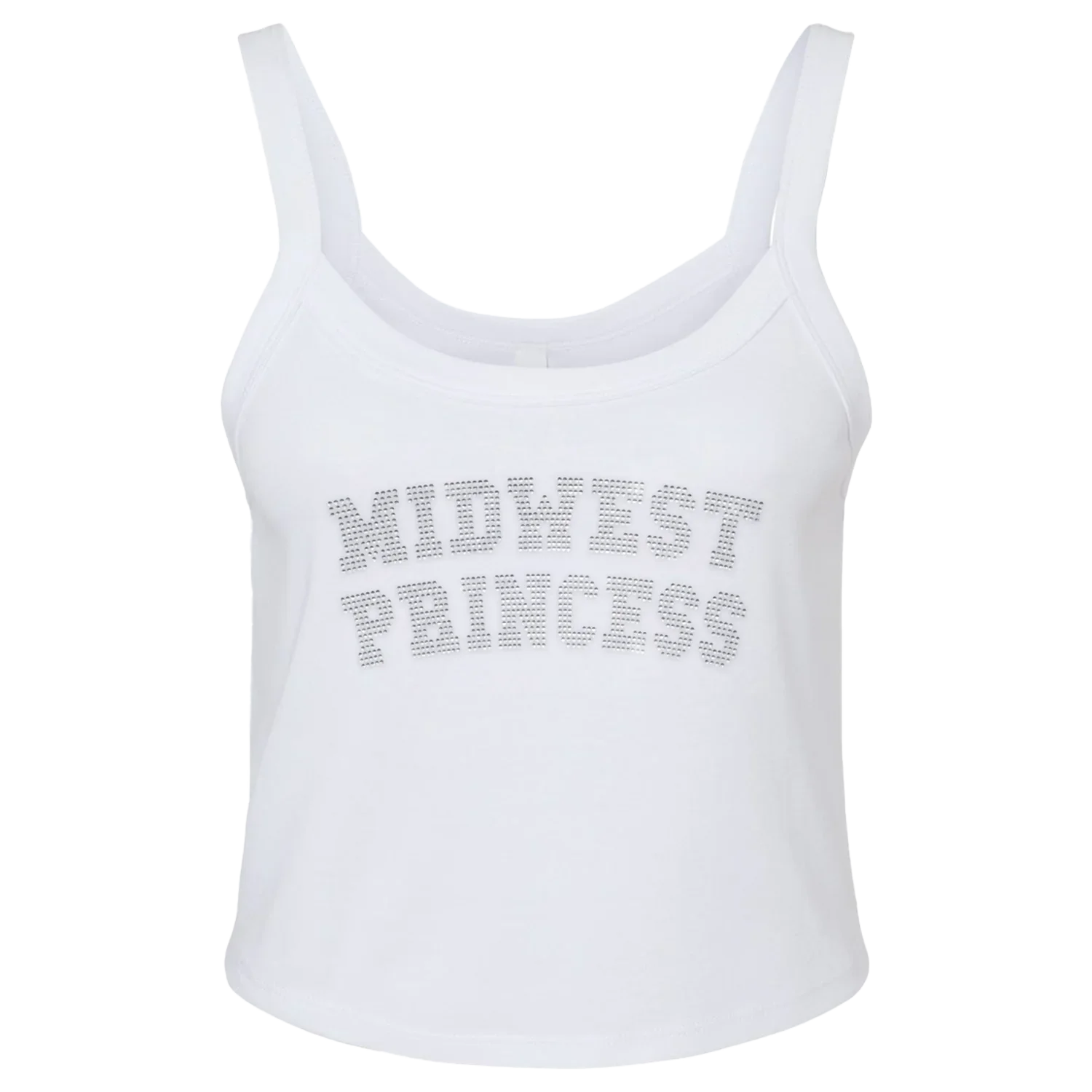 Midwest Princess Rhinestone Tank Top