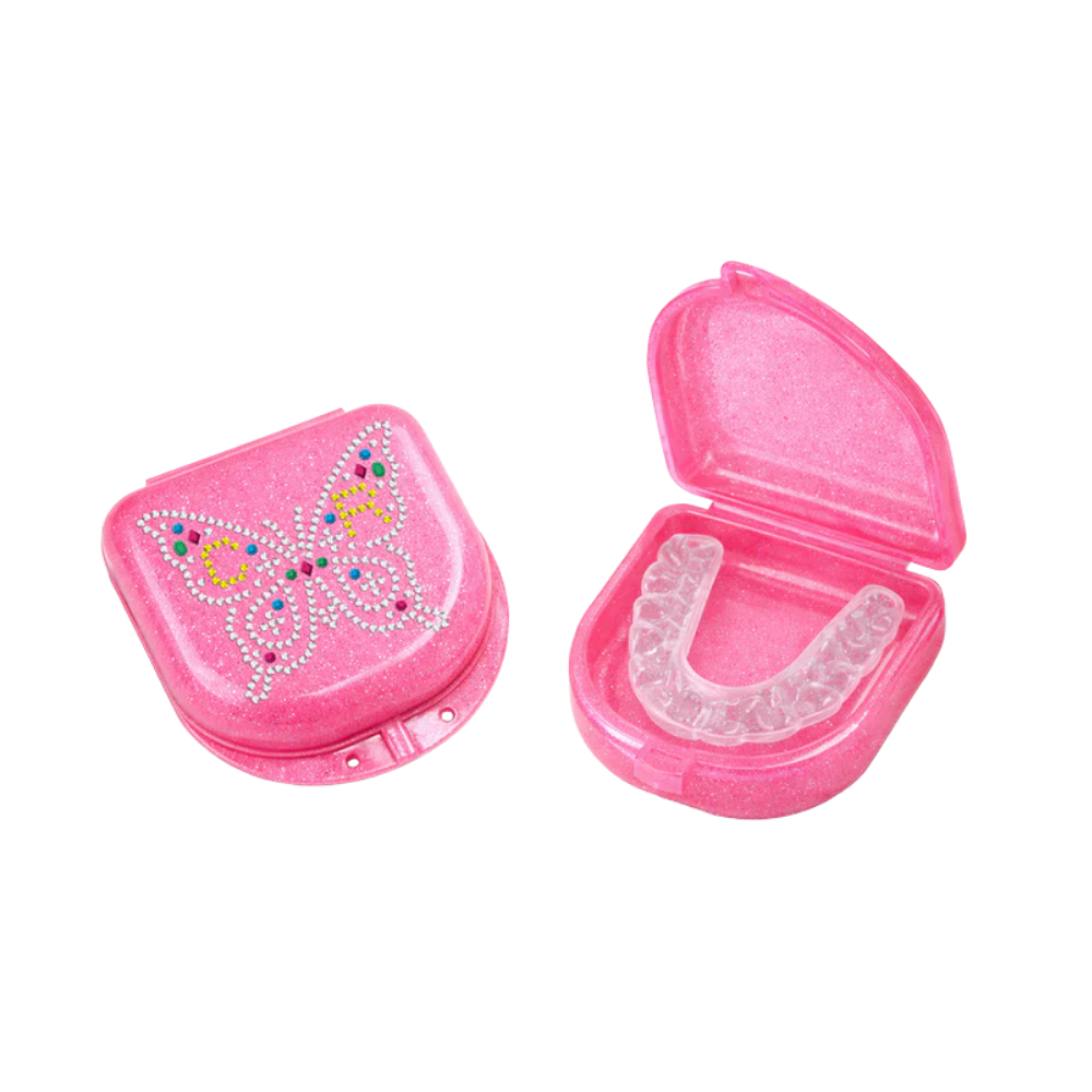 The Dentist: Butterfly Bedazzled Retainer Case