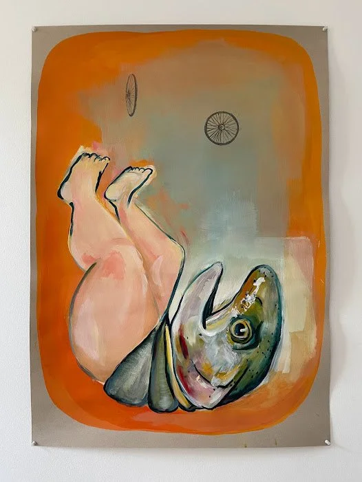 sold, bike wheel 85x65cm