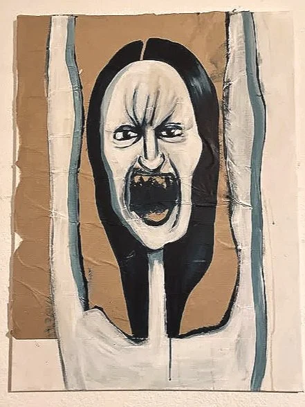 sold, I hate polyamory 75x55cm