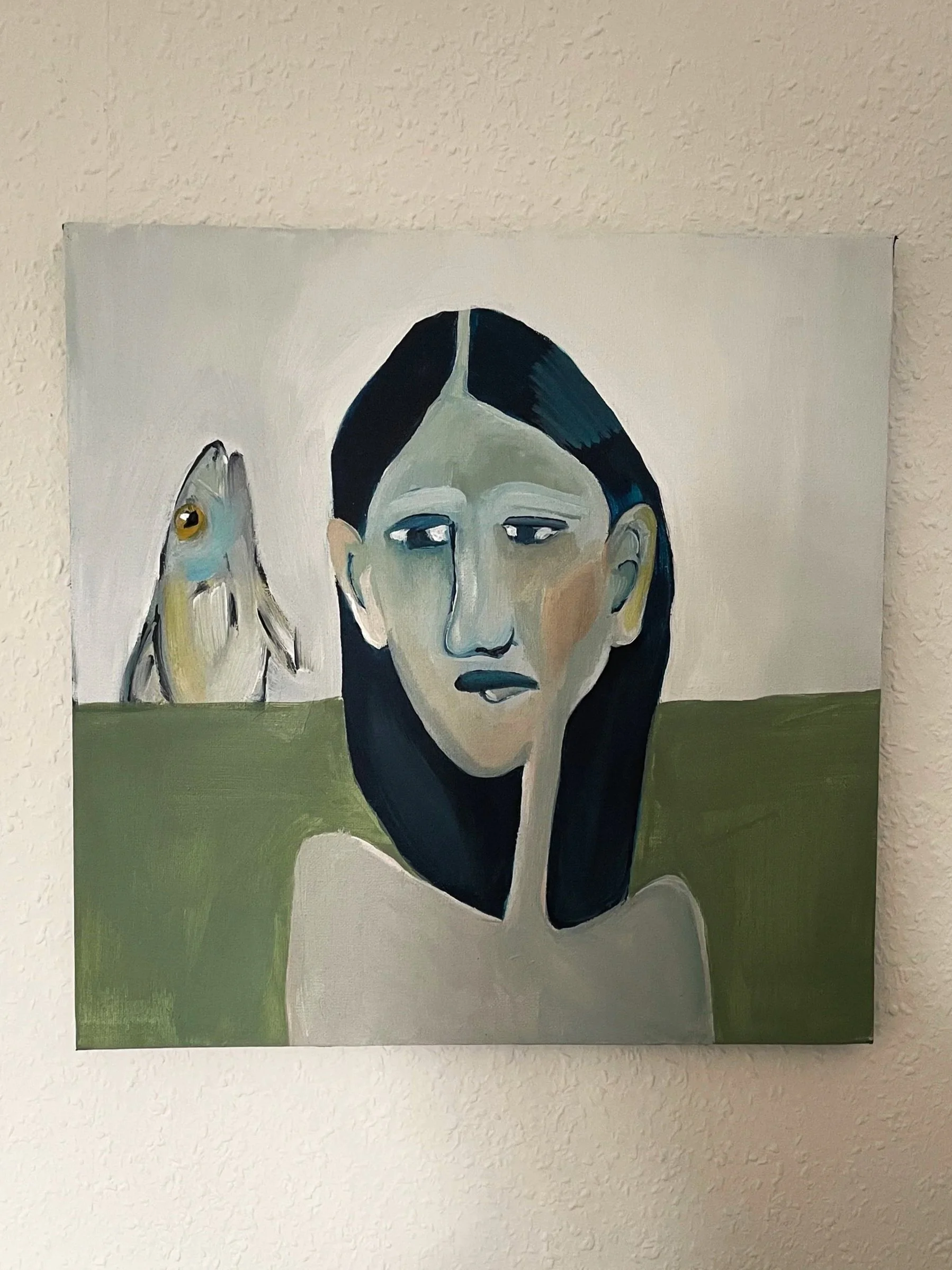 out of the sea, 40x40cm sold