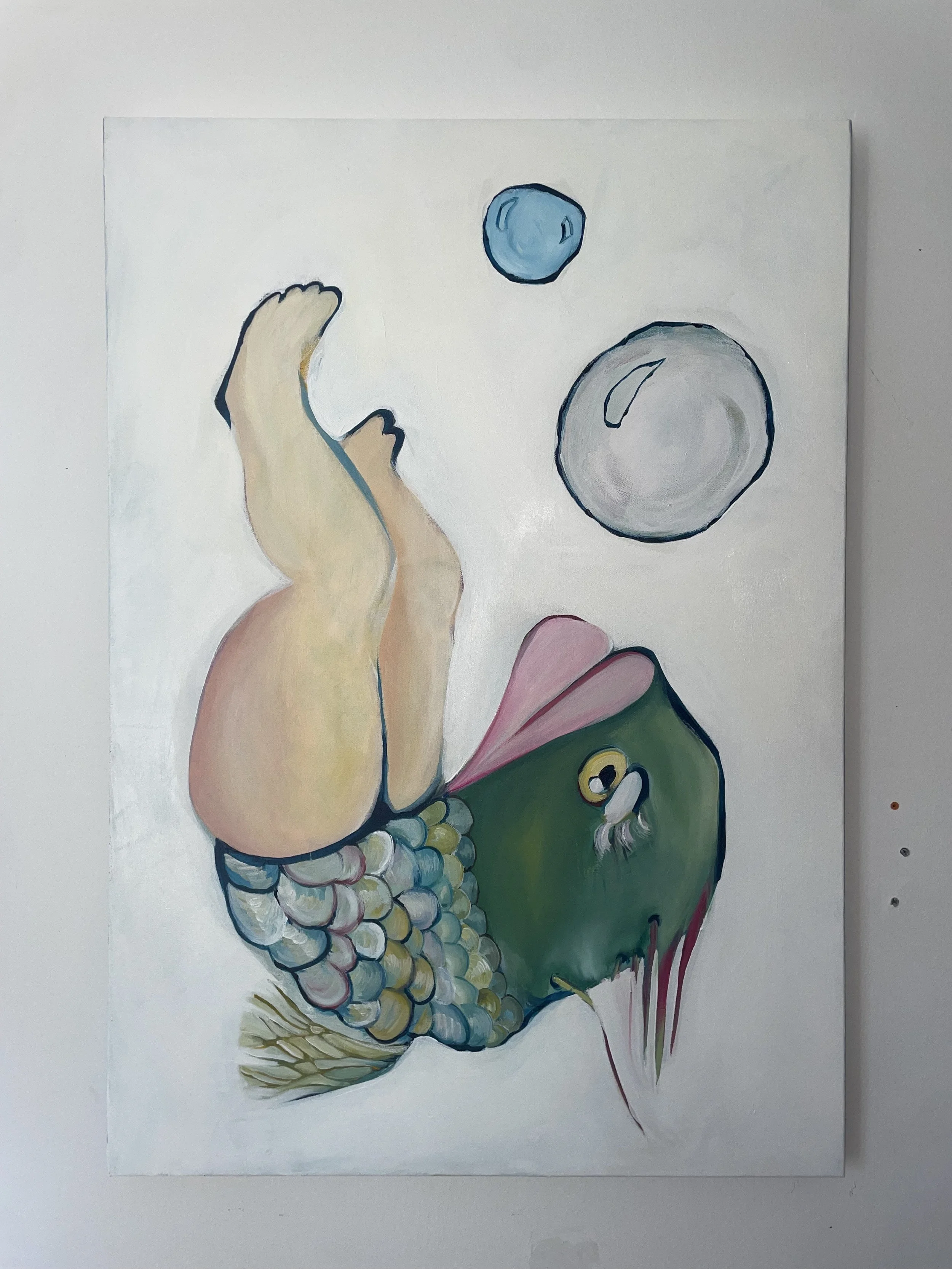 baby fish 100x70cm 610€
