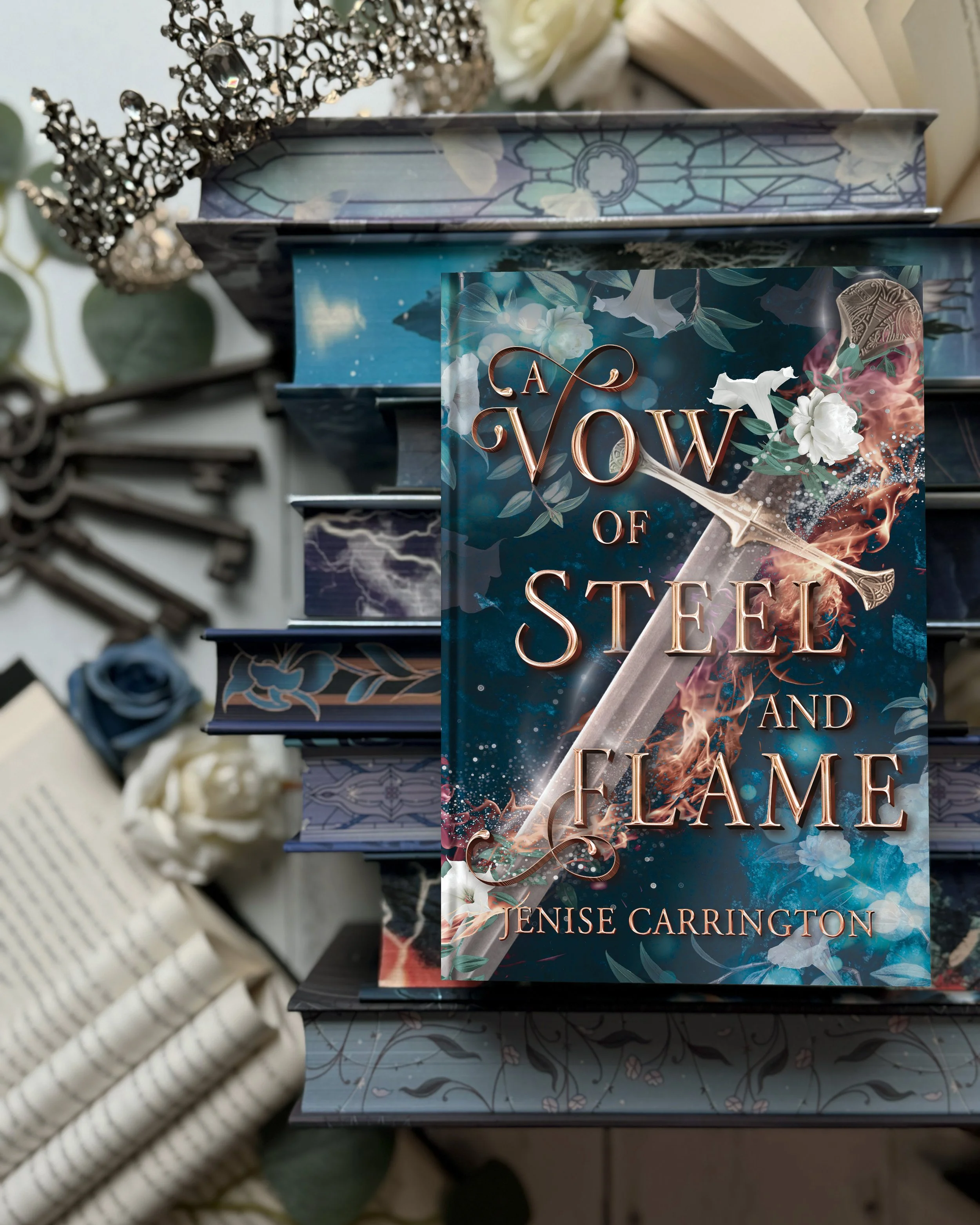 A Vow of Steel and Flame - Jenise Carrington