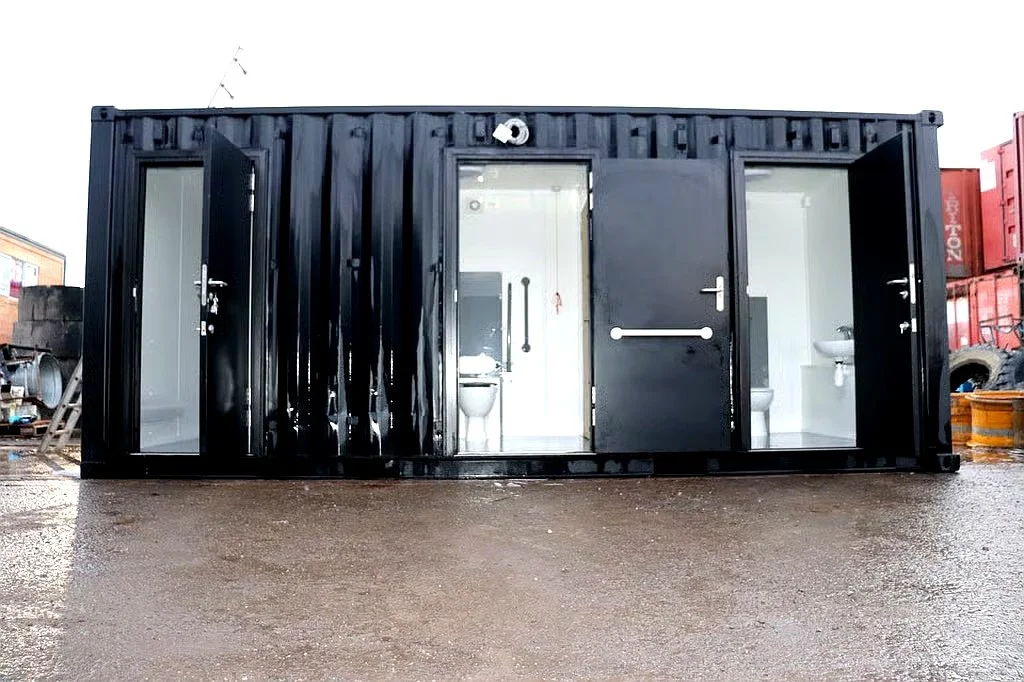 20ft x 8ft Three Bay Toilet Block – Ladies, Gents & Disabled
