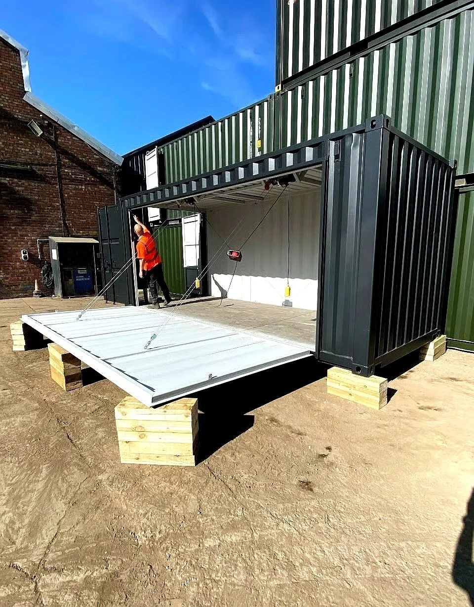 20ft x 8ft Grade A Shipping Container – Event Stage