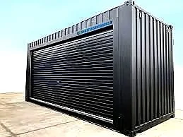 16ft x 8ft Storage Container with Roller Shutter