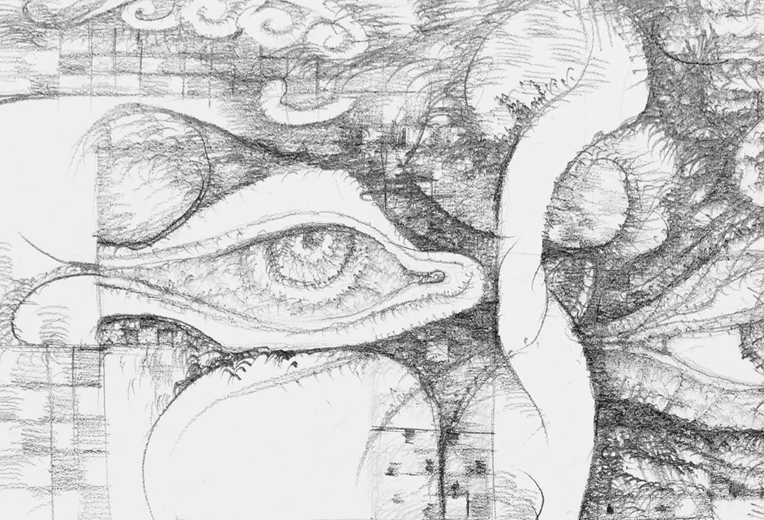 
Inner Vision · Graphite on paper · 27 × 36 cm · 2020 · Available