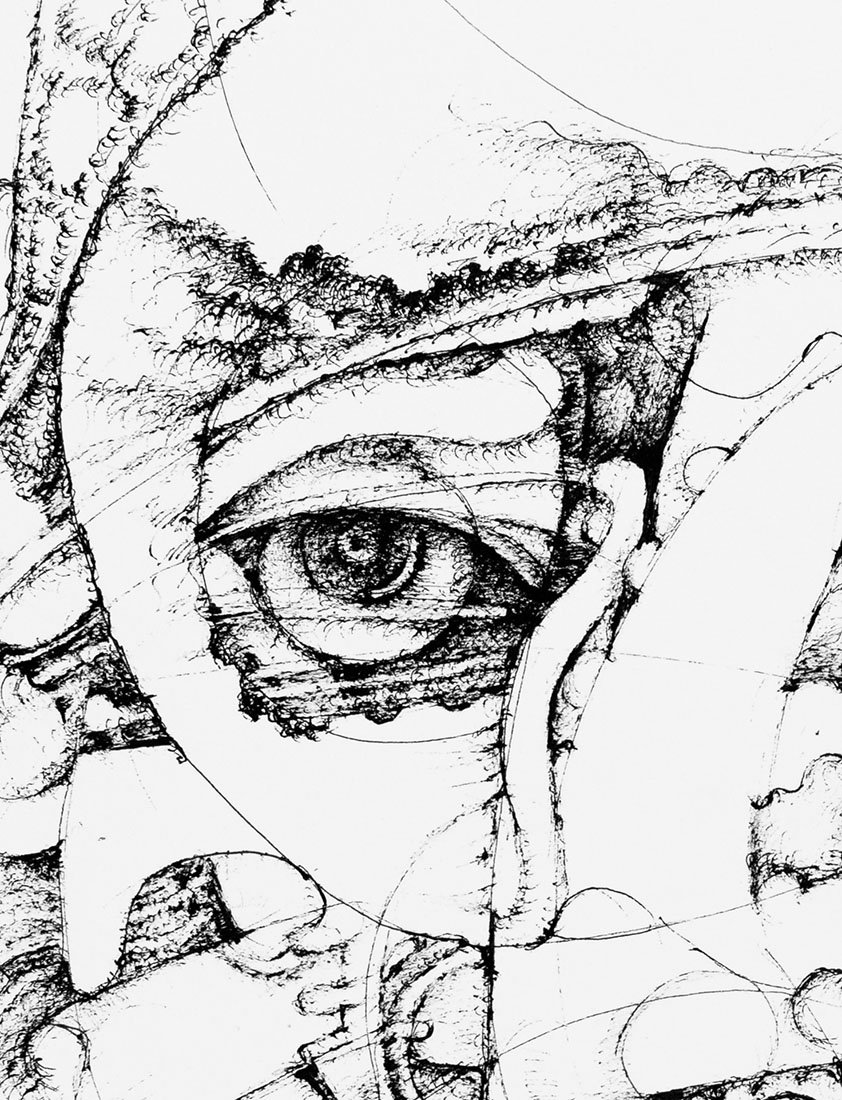 Life of the Sailor · Ink on paper · 27 × 36 cm · 2019 · Available