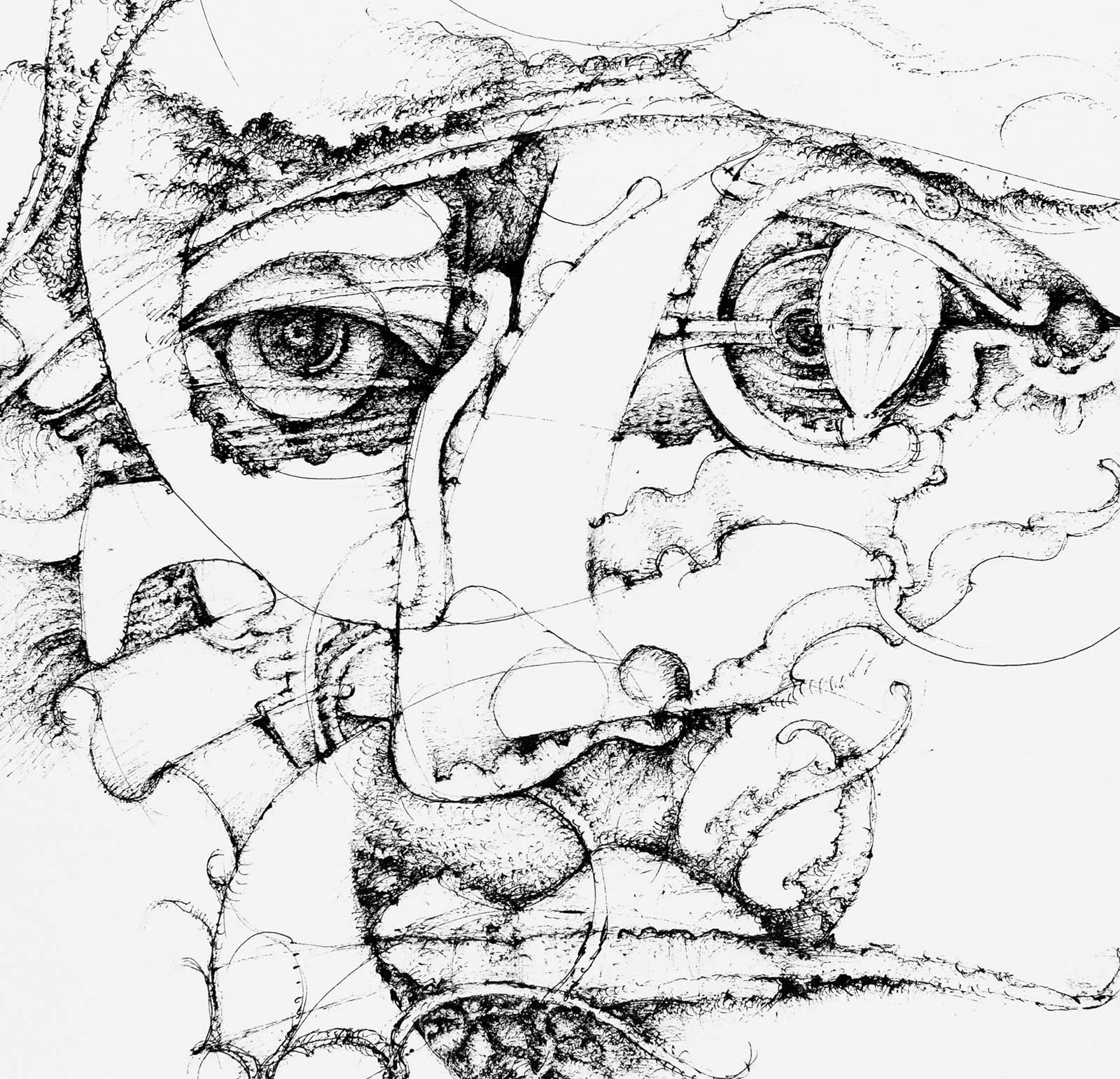 Life of the Sailor · Ink on paper · 27 × 36 cm · 2019 · Available