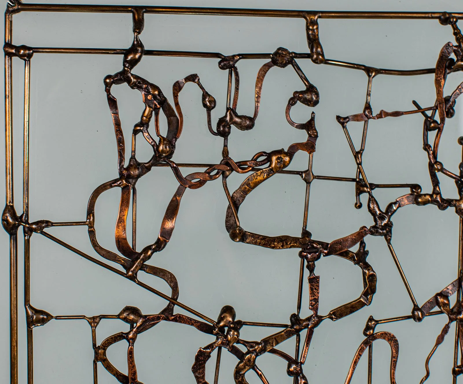 Traveling Band. 2007. Bronze, brass, copper, glass. 33 x 38 cm. Available