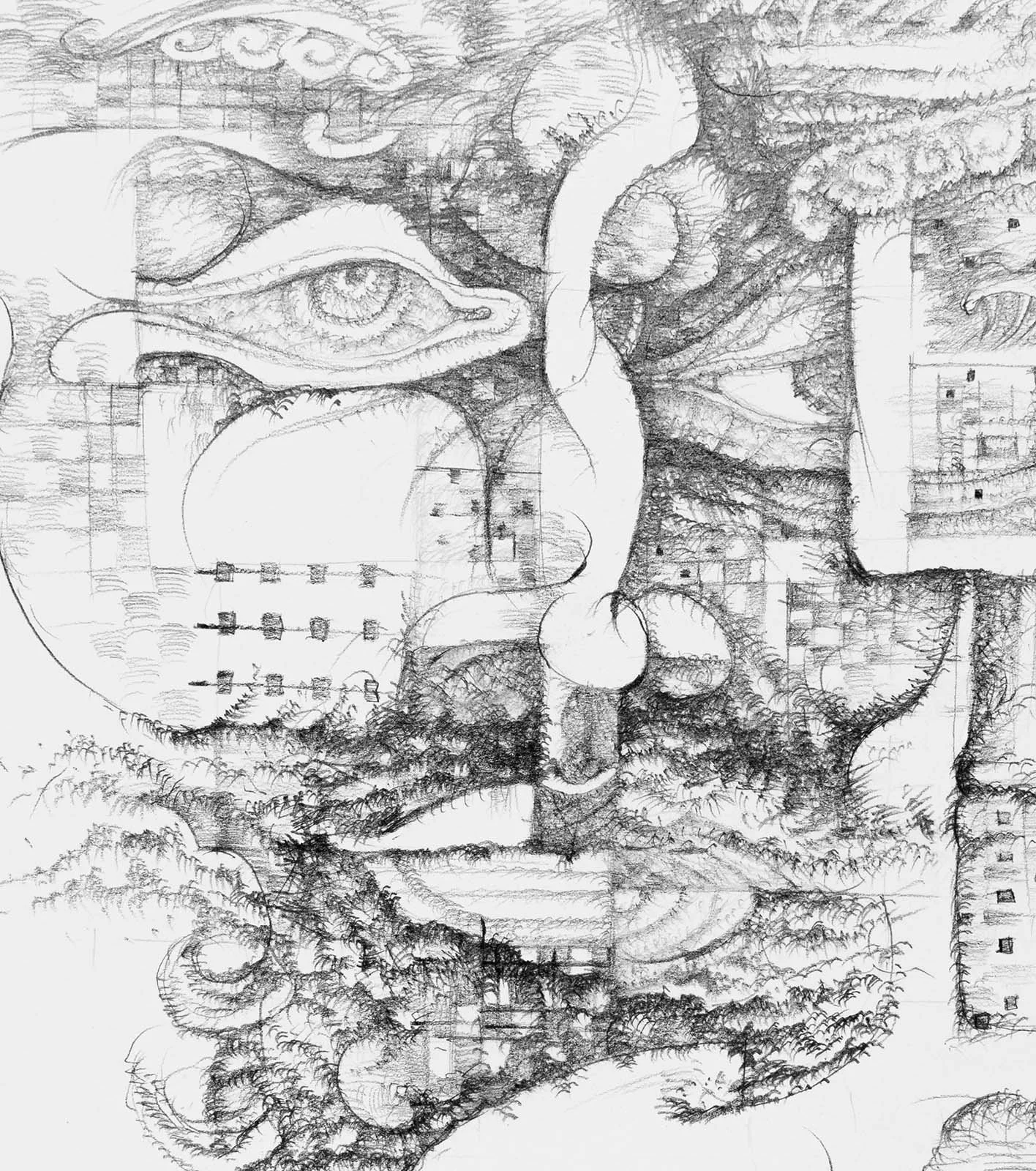 
Inner Vision · Graphite on paper · 27 × 36 cm · 2020 · Available