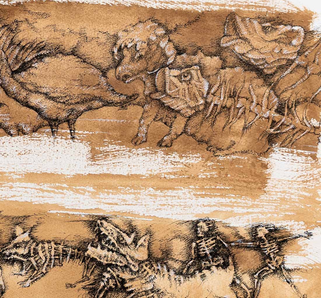 Pairs of All Creatures
Ink on paper · 58 × 76 cm · 2019
Available