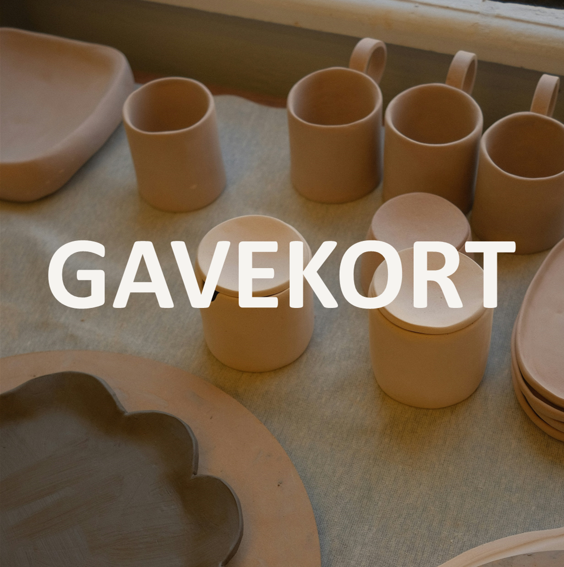 Gavekort til Keramikkurs