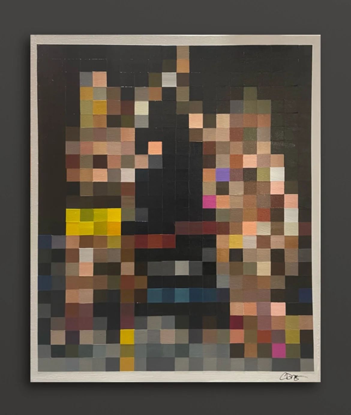 Hogan-Warrior 1990 / 2023 / 18" x 24" Acrylic on canvas.

Proudly in the collection of local finance wizard Gianni Agostinelli.