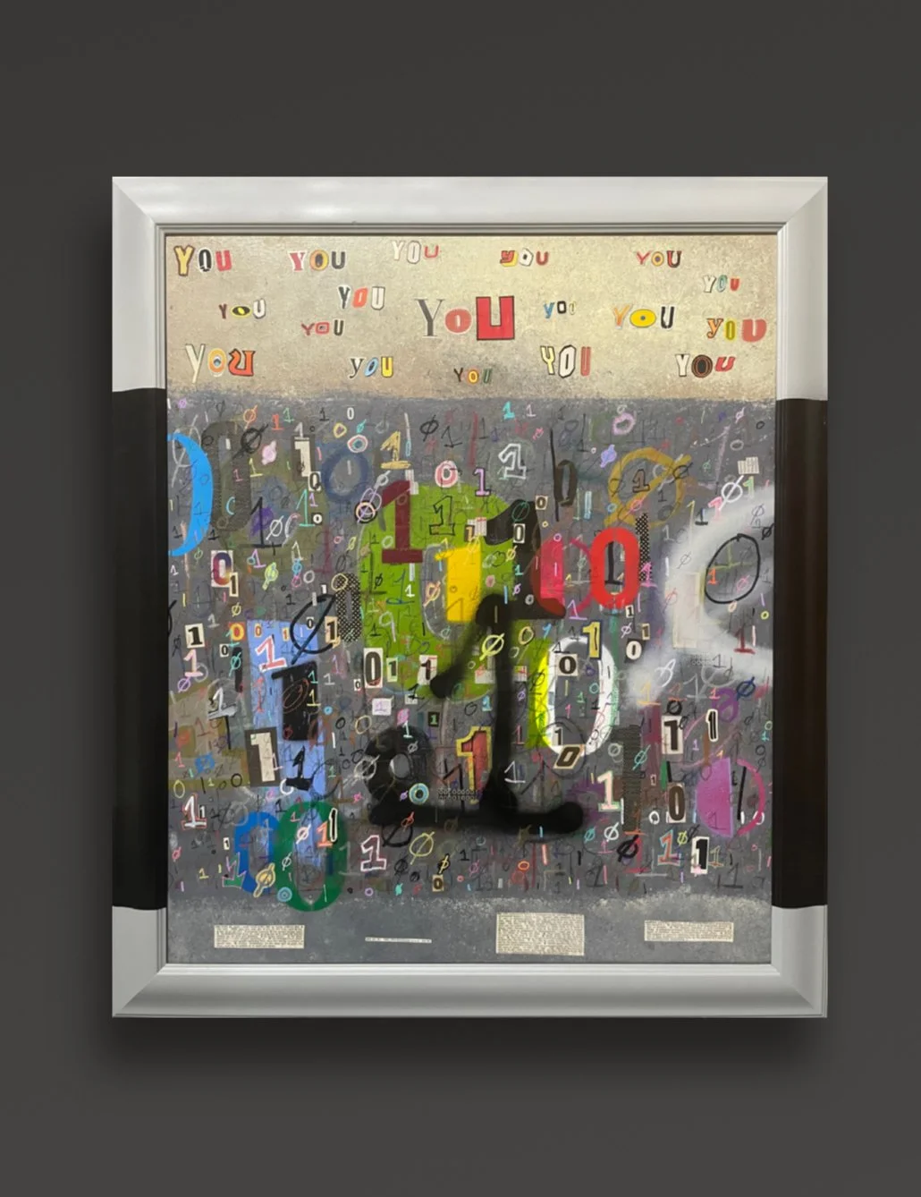 Product / 2024 / 20" x 24" Mixed Media on canvas in custom frame. 
In the collection of Ny'Ree J, a local art advocate and author.