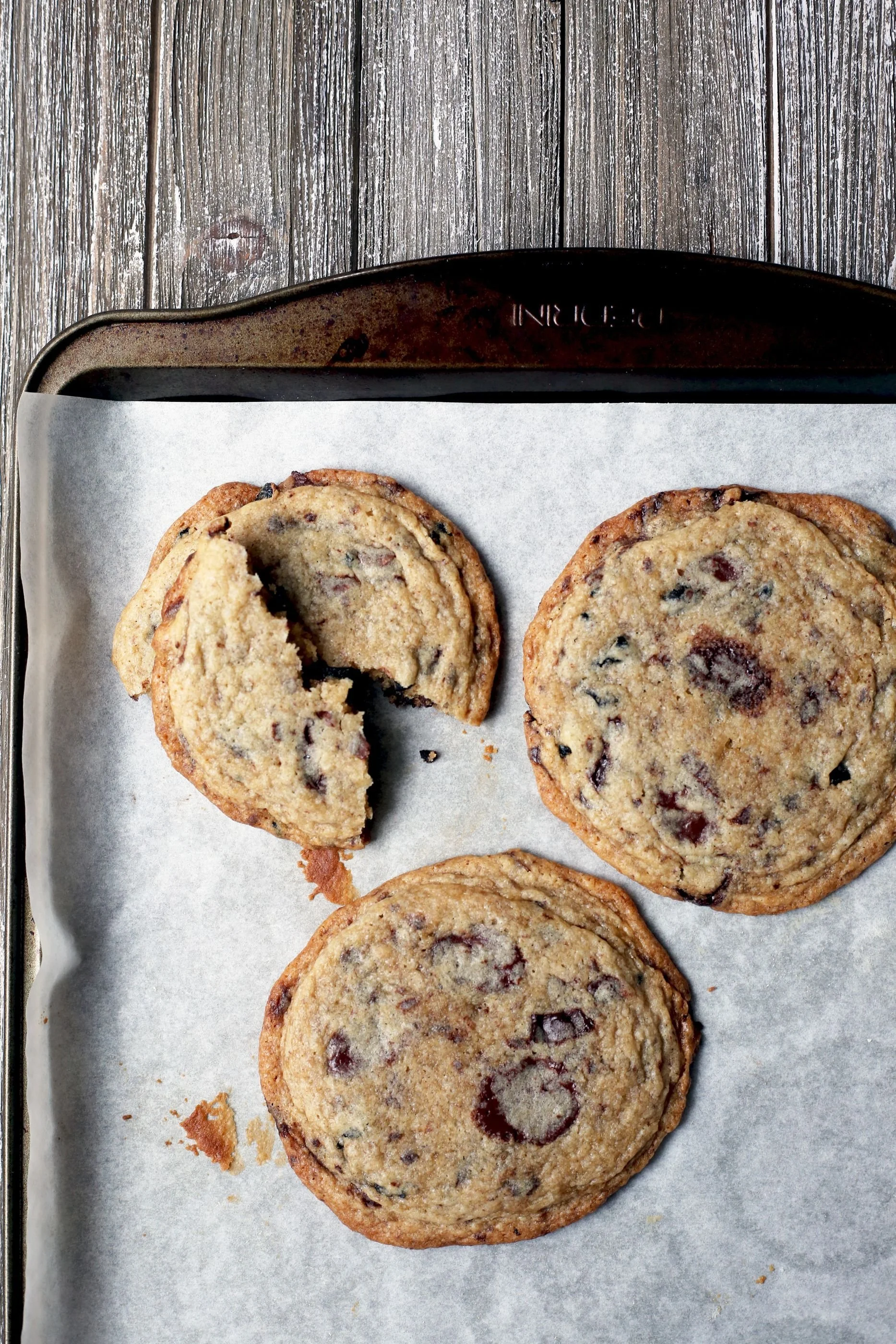 Black Garlic Chocolate Chip Cookies