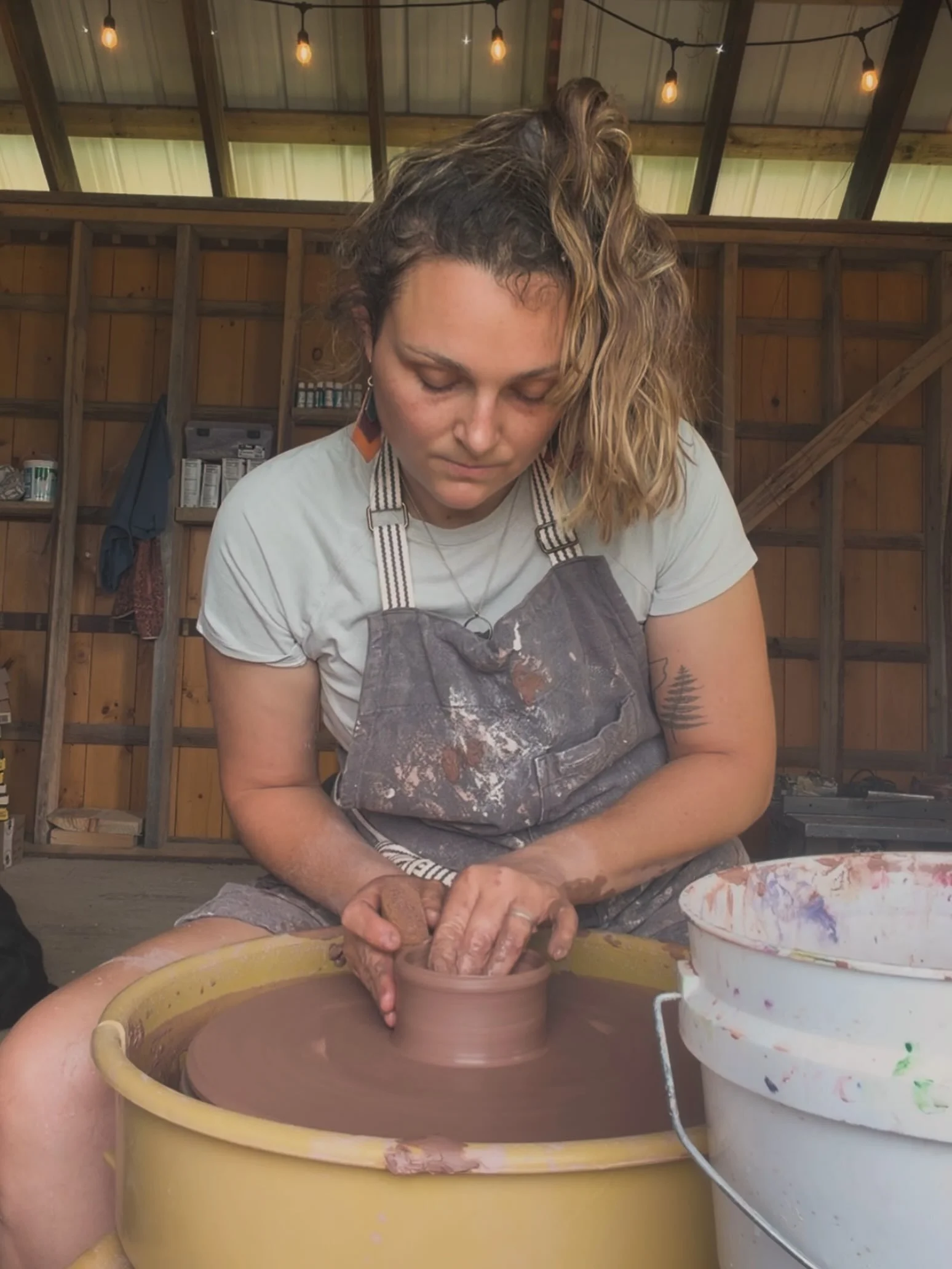 Over the last week I&rsquo;ve started spinning stoneware, building a batch for the first kiln firing.