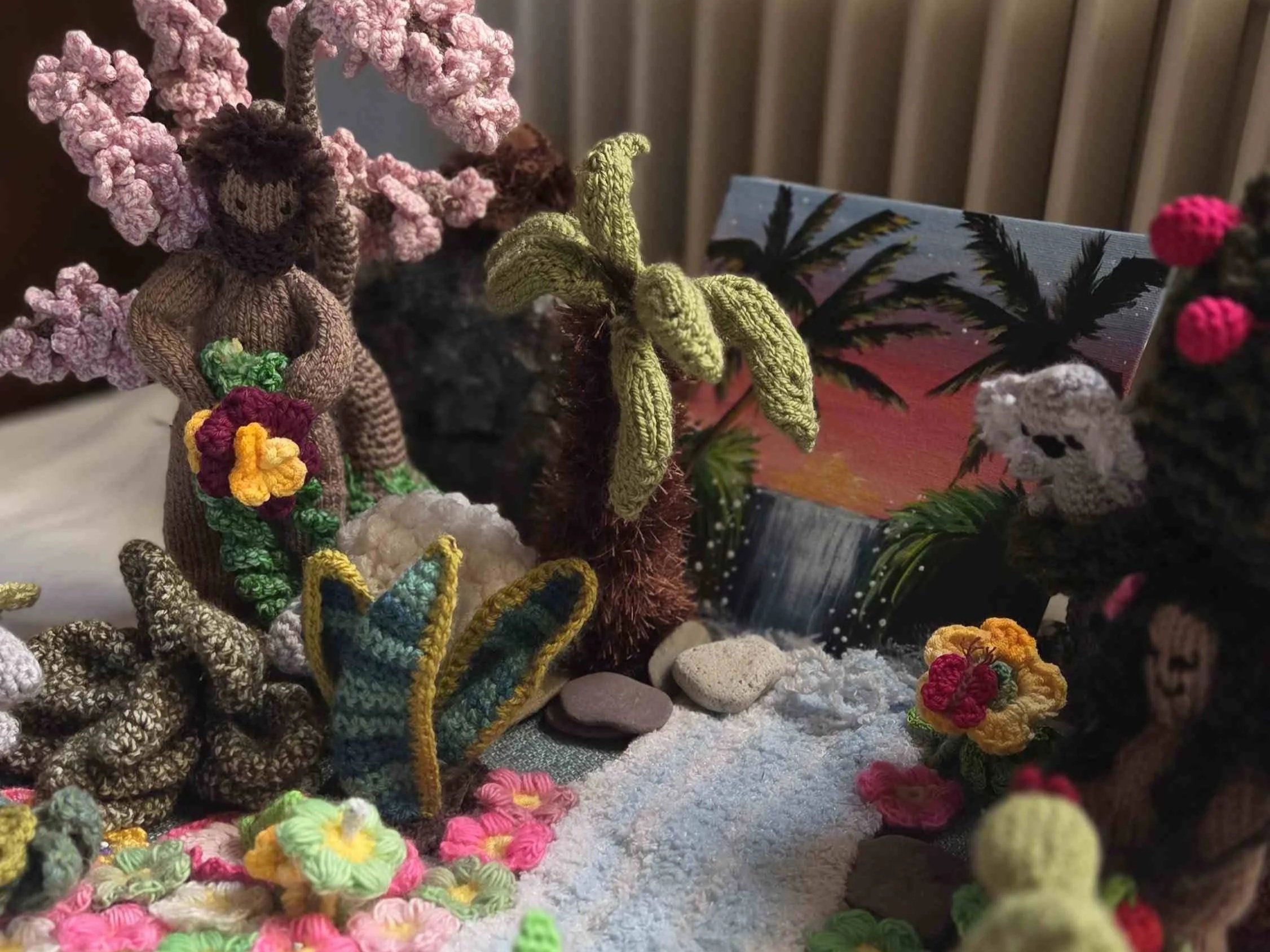 Knitted Exhibition Featuring Bible Stories in West Cork