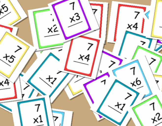 Free Multiplication Flashcards! &amp; How to use them