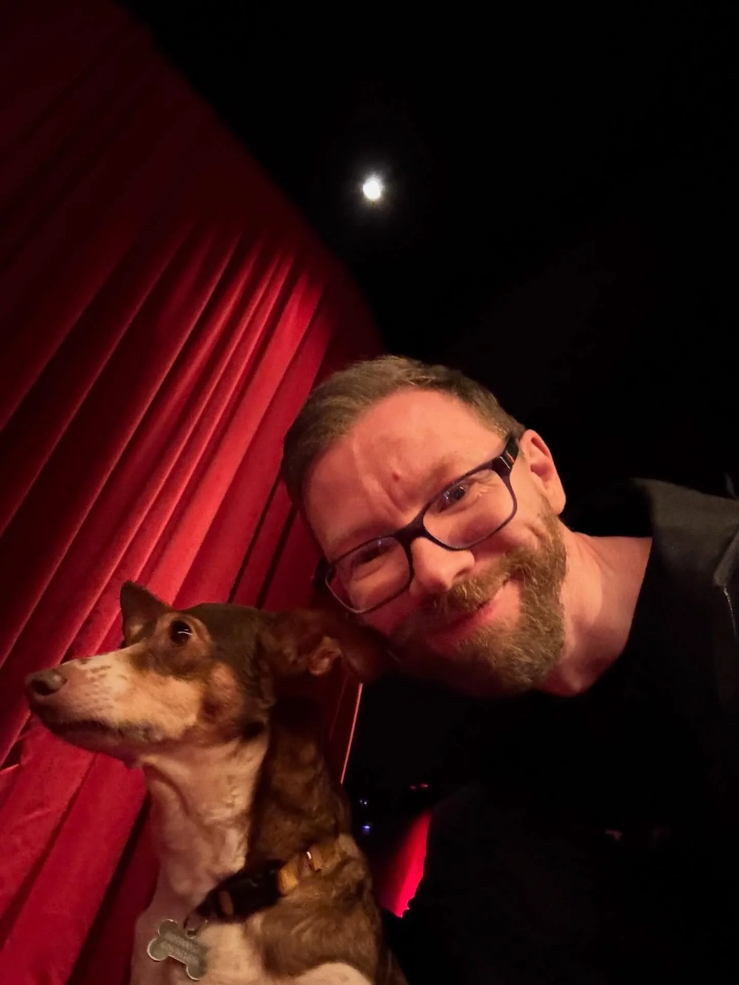 Look who I got to meet @phenomena.experience !!! Lia the most famous dog in cinema! 🐶🎞️📽️ 

📸 by @noreen_something