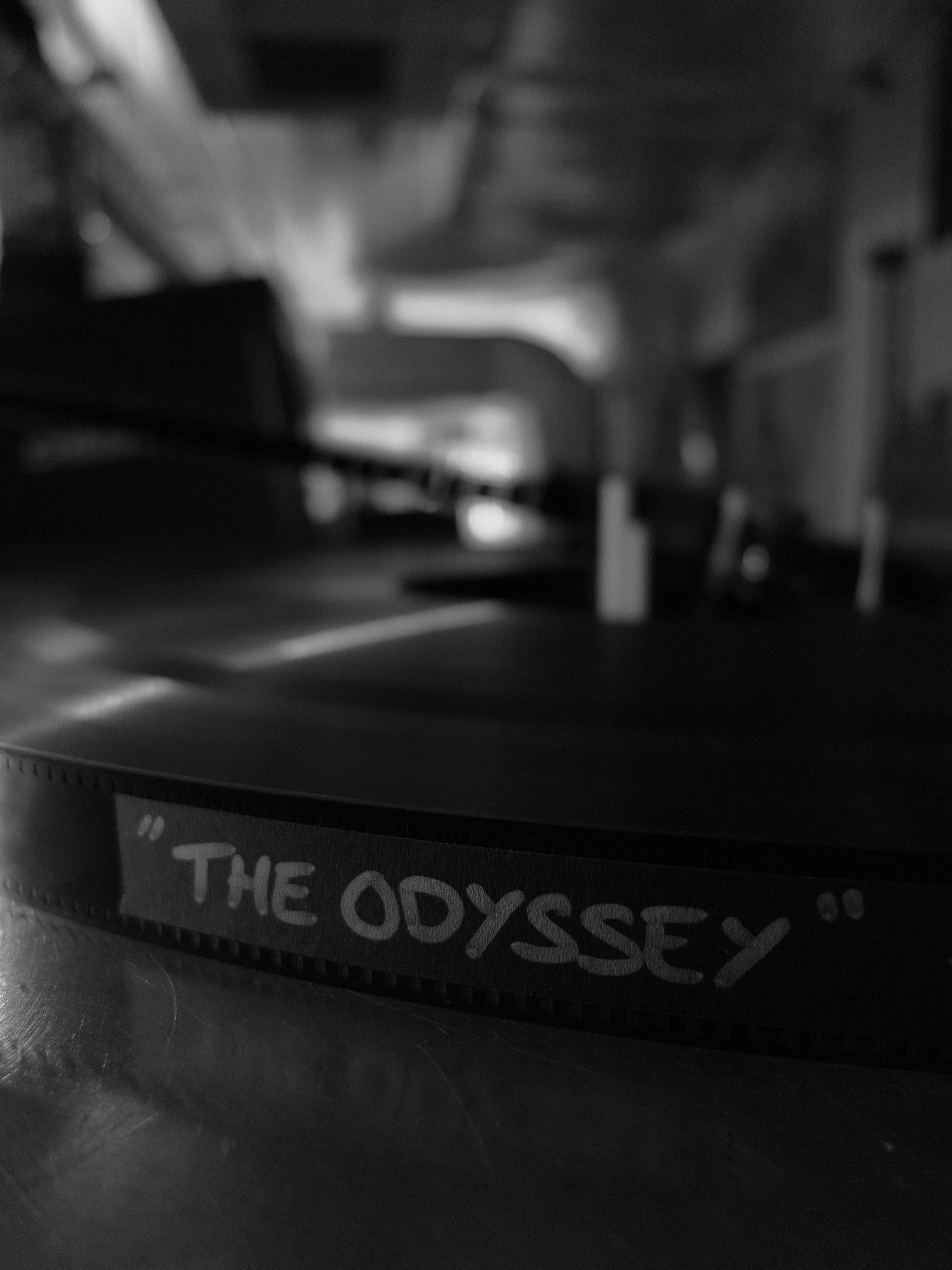 Back at it again! 🎞️📽️🫡 

#theodyssey #projectionist #celluloid #35mmfilms