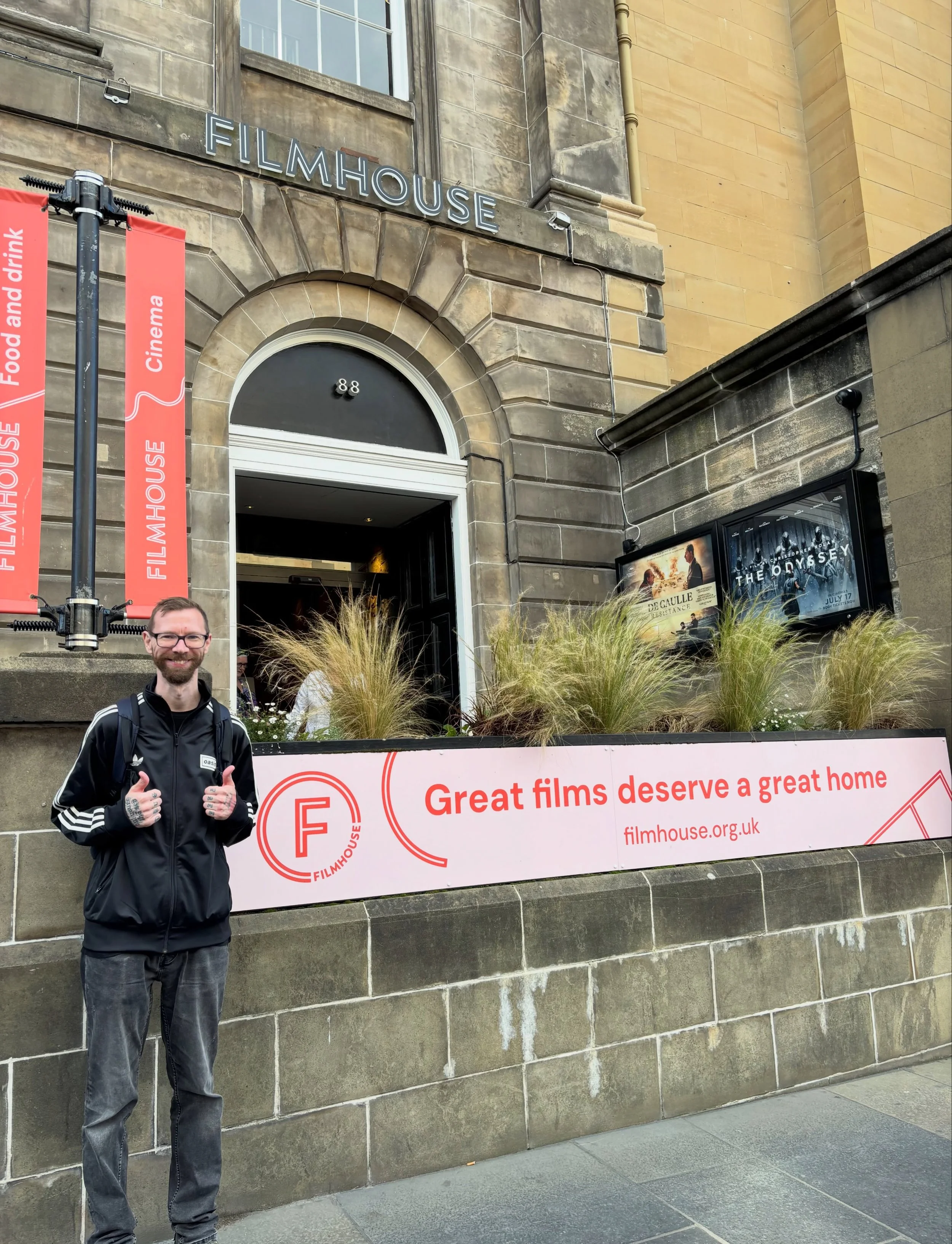 Thanks to the wonderful @filmhouse_edinburgh for showing me around! 

#filmhouse #projectionist #cinema