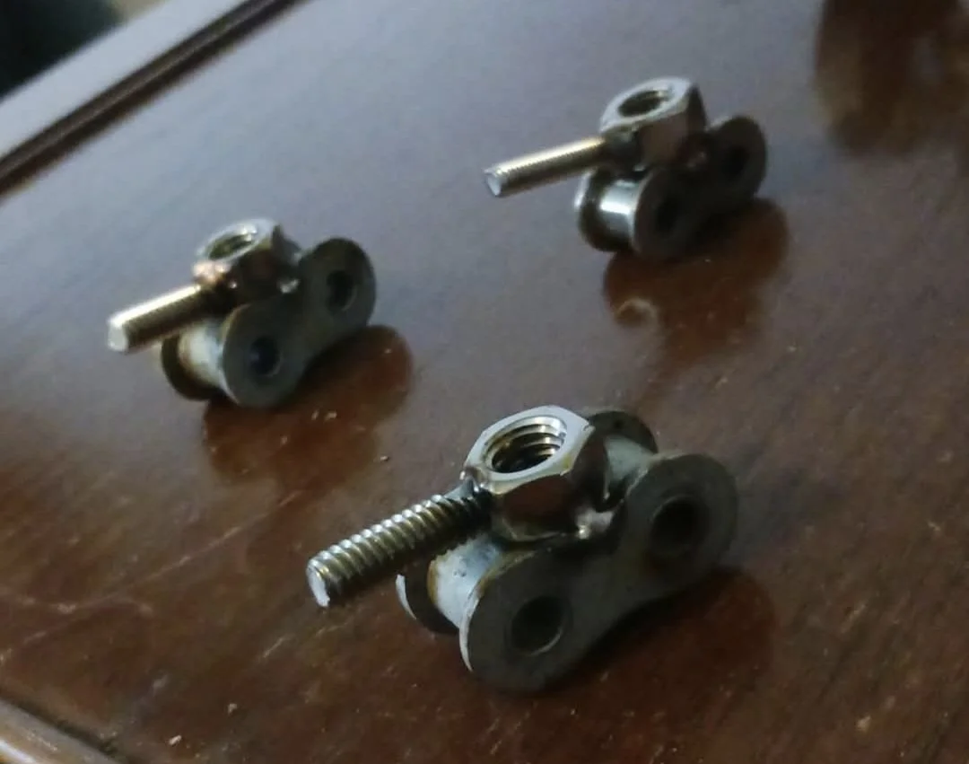 Handmade scrap metal buddies built from recycled materials. Perfect desk companion for mechanics, welders, gearheads, or anyone who values handmade art. | Price: $8 each | Quantity in stock: 2