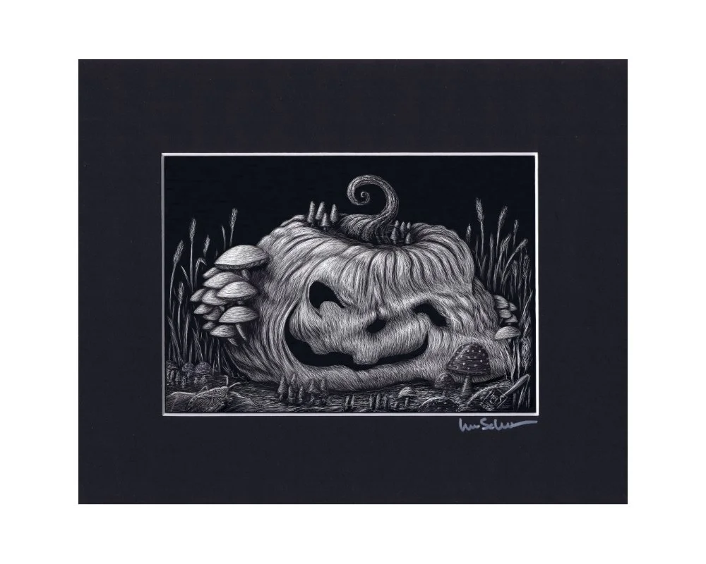 Still Smiling - Matted Print