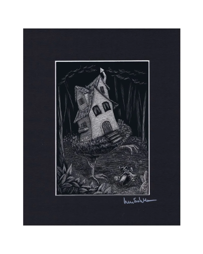 Witch House - Matted Print